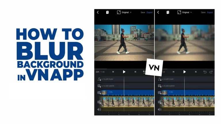 How to blur in VN Video Editor Banner