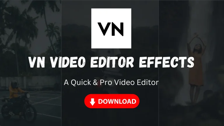 VN Video Editor Effects Banner